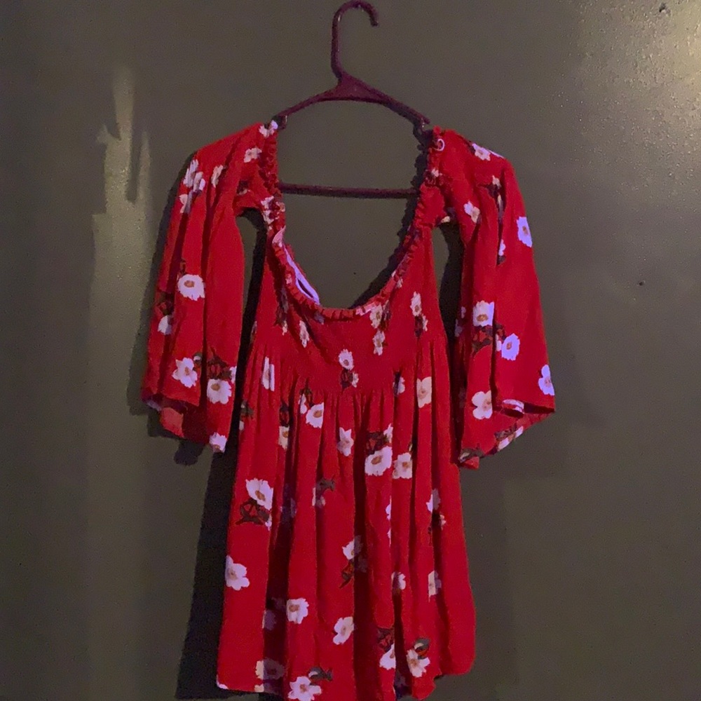 Red dress